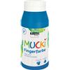 Kreul 23208 - Vernice Luminosa per Dita Mucki, 750 ml in Blu, Senza R4rN