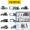 REALME DOCK REALME 8 5G RMX3241 CONNETTORE RICARICA MICROFONO FLAT FLEX +KITeCOLLA