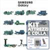 Samsung DOCK SAMSUNG GALAXY A50 SM-A505 CONNETTORE RICARICA MICROFONO FLAT +KITeCOLLA