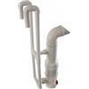 Spintore Acqua Laghetto PVC Tubo Verticale Rigido Giunti a Gomito