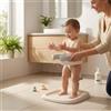 Torre Bagno Regolabile Stabile Supporto Bagno Bambini Pinguino Decorativo