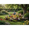 mp Statuine Bianca Neve e 7 Nani da Giardino in poliestere Ornamento x esterno 7+1