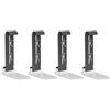 Set 4 pezzi supporto fioriera davanzale finestra regolabile balcone porta fiori