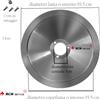 rasspe Lama per affettatrice 195-30-3-155 RASSPE RGV + 3 VITI IN OMAGGIO