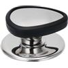 Manico Coperchio Pentola 304 SS Rosso o Nero 7x7x4cm per Ricambio Coperchio Pent