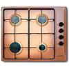 Glem Gas Piano cottura 4 Fuochi incasso a gas L 60 cm Terra di Francia GTL64TF