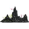 Acquario Rockery Creativo Pesci Acquario Ornamento per Micro Paesaggio Prato
