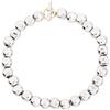 DoDo Bracciale Dodo Pepite DBC6026-PEPIT-0009A Argento Oro Giallo Bracelet Mis 20 XXL