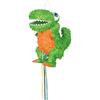 Unique Party- T-Rex Dinosauro Pinata-Tirare la Corda, Multicolore, 65996, Taglia Unica