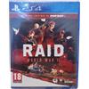 Raid World War 2 II PS4 PS5 Compatibile Gioco Nuovo Sigillato Cellophane Ripped