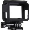 0CFE58A Custodia Case Frame + Fibbia Innesto Rapidoe E Bullone Per Gopro Hd Hero 6 Black