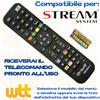 BRAVO TELECOMANDO UNIVERSALE per TV STREAM SYSTEM SCEGLI MODELLO
