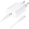 07841BA Forcell Caricabatterie Casa 20w 3a Cavo 8 Pin White Per Apple Iphone 13 Pro Max