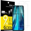2 Pezzi, Vetro Temperato per Xiaomi Redmi Note 8 PRO, Redmi 9, Pellicola Prottet