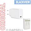 0B187BA Blackview Caricabatterie Ricambio Originale Usb-c 45w Fast White Per Bl6000 Pro