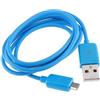 06FD61A Cavo Dati Microusb 0.90 Metri Blu Alcatel Ot-880-xtra Ot-888 Ot-890d Ot-909