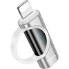 0BA994A Hoco Adattatore Per Apple Misuratore Ua32b Fino 27w Silver Per Iphone Se (2020)