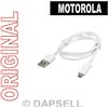 04E29BA Motorola Cavo Originale Microusb Filo Ricarica Skn6447a White Lenovo A Plus A185