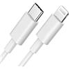 06FFEAA Cavo Usb-c To Lightining Apple Ricarica 2m 18w White Per Ipad Pro 9.7 Iphone 11