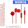 05A8D6A Nokia Auricolare Originale In-ear Microfono Wh-208 Red Per Lumia Icon N-gage Qd