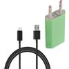 0BEDDAA Caricabatterie Caricatore Usb Cavo Type-c 5w Green Per Samsung Galaxy A30s A307