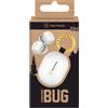 0A0383A Tactical Auricolare Bluetooth A26 Bug White Per Htc U Ultra U11 Life U11+ Lg Q6a