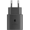 07A5CEA Samsung Caricabatterie Originale Usb-c 25w Ep-ta800 Fast Black Galaxy S22 S901