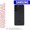 031D42A Samsung Ricambi Cover Retro Posteriore Scocca Black Per Samsung Galaxy S22 S901
