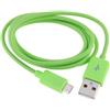 06F5D3A Cavo Dati Usb To Microusb 0.90 Metri Verde Per Xiaomi Redmi 10a Sport A1 A1+