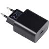 062185A Blue Star Caricabatterie 20w Rapido Usb-c Nero Per Motorola Edge (2022) 30 Neo
