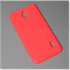 03042AA Custodia Silicone Back Case Fluo Cover Glitter Gel Sottile Huawei Y635 Rossa Red