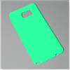 0303CAA Custodia Case Fluo Cover Glitter Sottile Samsung Galaxy Note 5 N920 Verde Acqua
