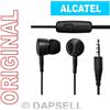 0708BEA Alcatel Auricolare Originale In-ear Wh82 Black Per Ot-2004g Ot-2010 Ot-2012 X1