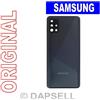 031DD0A Samsung Ricambi Cover Originale Posteriore Scocca Black Per Galaxy A51 A515