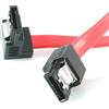 StarTech Cavo SATA a SATA ad angolo retto da 45cm, Cavo Serial ATA con chius