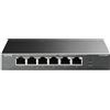TP-LINK SWITCH 6P LAN 10/100M TP-LINK TL-SF1006P Desktop 4P PoE+ Fast ethernet -Garanzia