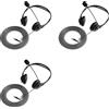 No 3X Cuffie da 3,5 mm Cuffie per Esami Cuffie Cablate Operatore Aziendale Spe8997