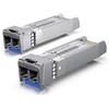Ubiquiti Kit 2 moduli Ubiquiti UACC-OM-SM-10G-D-2 SFP+ 10Gbps LC Monomodale 1310nm (UF-SM