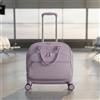 Trolley da Cabina 18 Pollici Portatile Bagaglio a 4 Ruote per Aereo