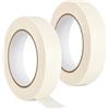 JADUFHU Nastro Carta 24 mm x 50 m - Mascheratura e Verniciatura Professionale, Adesivo Forte ma Rimovibile Senza Residui, adatto per Pareti, Legno, Metallo e lavori Fai-da-Te