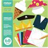 boppi Bambini Origami Set Craft Making Colorato Bambini 60 Pezzi Animale Divertente
