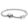 Pandora Gioiello Bracciale Donna Starter Set Argento Per Sempre & Ewig 28922
