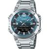 Casio Orologio Casio al Quarzo Sportivo AMW-870DA-2A2V Quadrante Blu Chiaro da Uomo