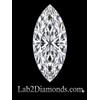 Lab2Diamonds Diamante Lab Grown 0.6 ct Marquise H VS1 IGI 755508726