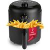 GOURMETmaxx Friggitrice Ad Aria Calda Air Fryer Forno Grill 2,3L 1000W