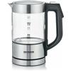 Severin Bollitore Elettrico Capacità 0,5 Litri Potenza 1100W Nero/Inox WK 3458 Severin