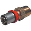 TIEMM RACCORDO PRESS DIRITTO MASCHIO PER MULTISTRATO- 1/2 x 20 x 2,5- TIEMM- pezzi 10