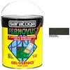 Saratoga Fernovus Saratoga Nero Micaceo 2,5 Lt Gel Vernice non cola applicazione ruggine