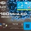 Lotti Catena Luminosa 180 LED Blu 17,1 mt