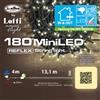 Lotti Catena Luminosa 180 LED Bianco Caldo 17,1 mt